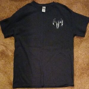 Gildan Men's Black Graphic Tee